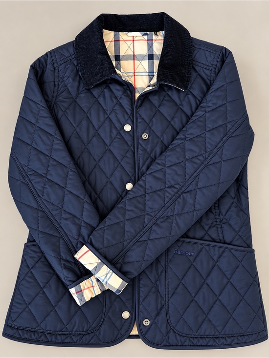 Barbour Jackets & Blazers - Barbour Spring Annandale Navy Quilted Jacket | US 6 | Worn Once